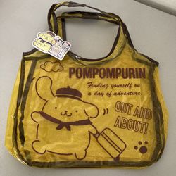 Sanrio POMPOMPURIN CLEAR VINIL TOTE BAG 