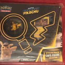 Sealed Pokémon Detective Pikachu Cafe Figure Collection Box