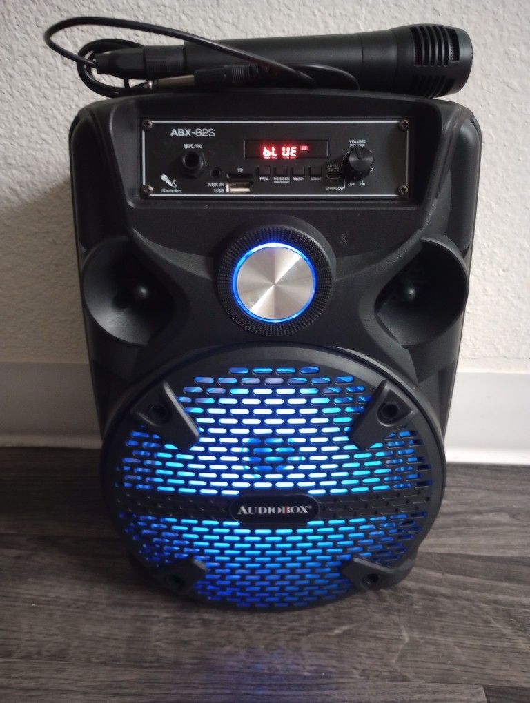 Bluetooth Speaker/Karaoke Machine. 