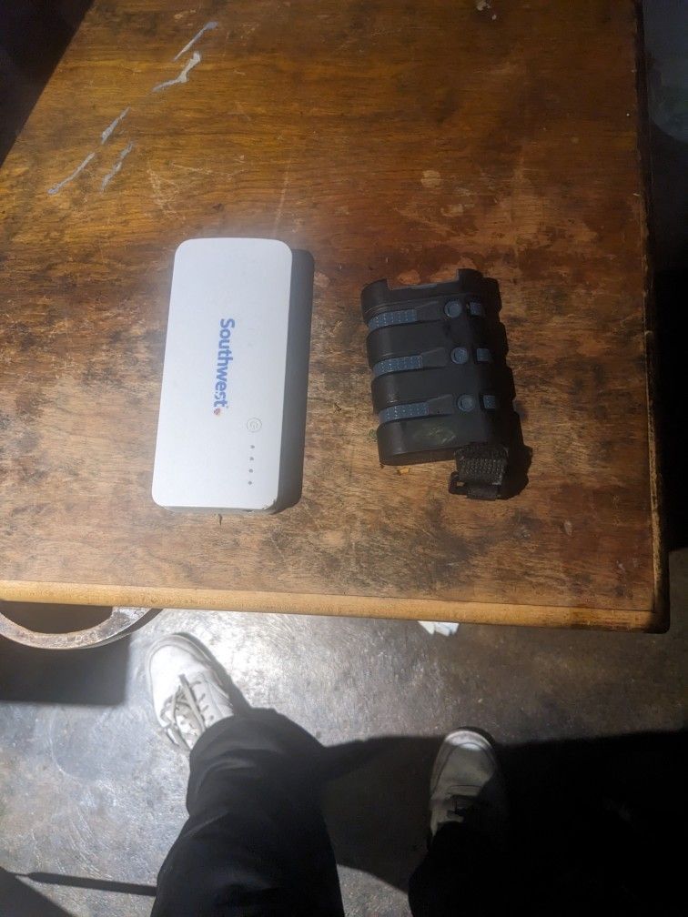 Two Mobile Battery Charger/and Recharge Cable