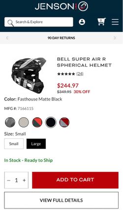 Bell Super Air R Fasthouse Helmet *BRAND NEW*