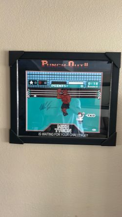Mike Tyson autographed