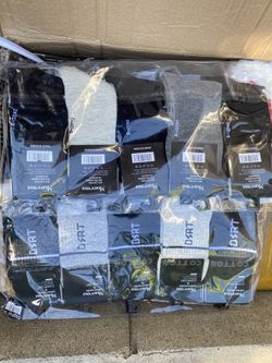 Cotton Socks – 10 Pairs per Pack (Men / Women / Kids) | Brand New