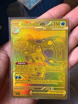 Mega green ninja ex gold