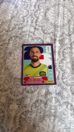 Milos Degenek/ Panini World Cup/ RARE/
