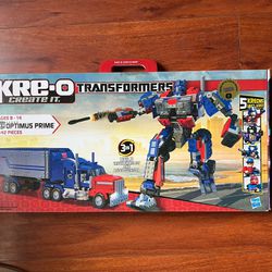 NEW Transformers Optimus Prime - KREO - Like Lego