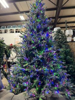7.5' Pre-lit Radiant Micro LED with Twinkle Artificial Christmas Tree