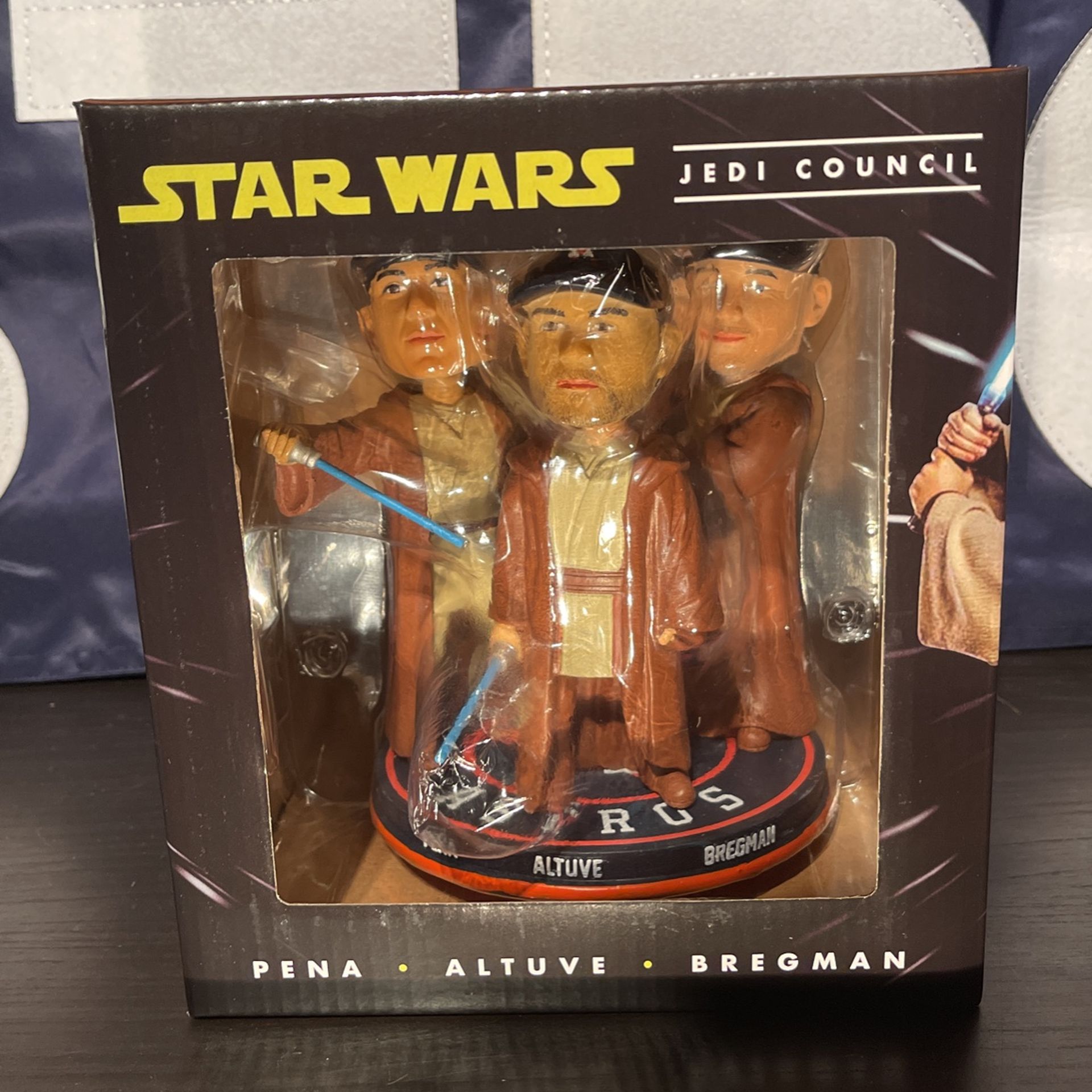 Houston Astros Star Wars Jedi Council Triple Bobblehead