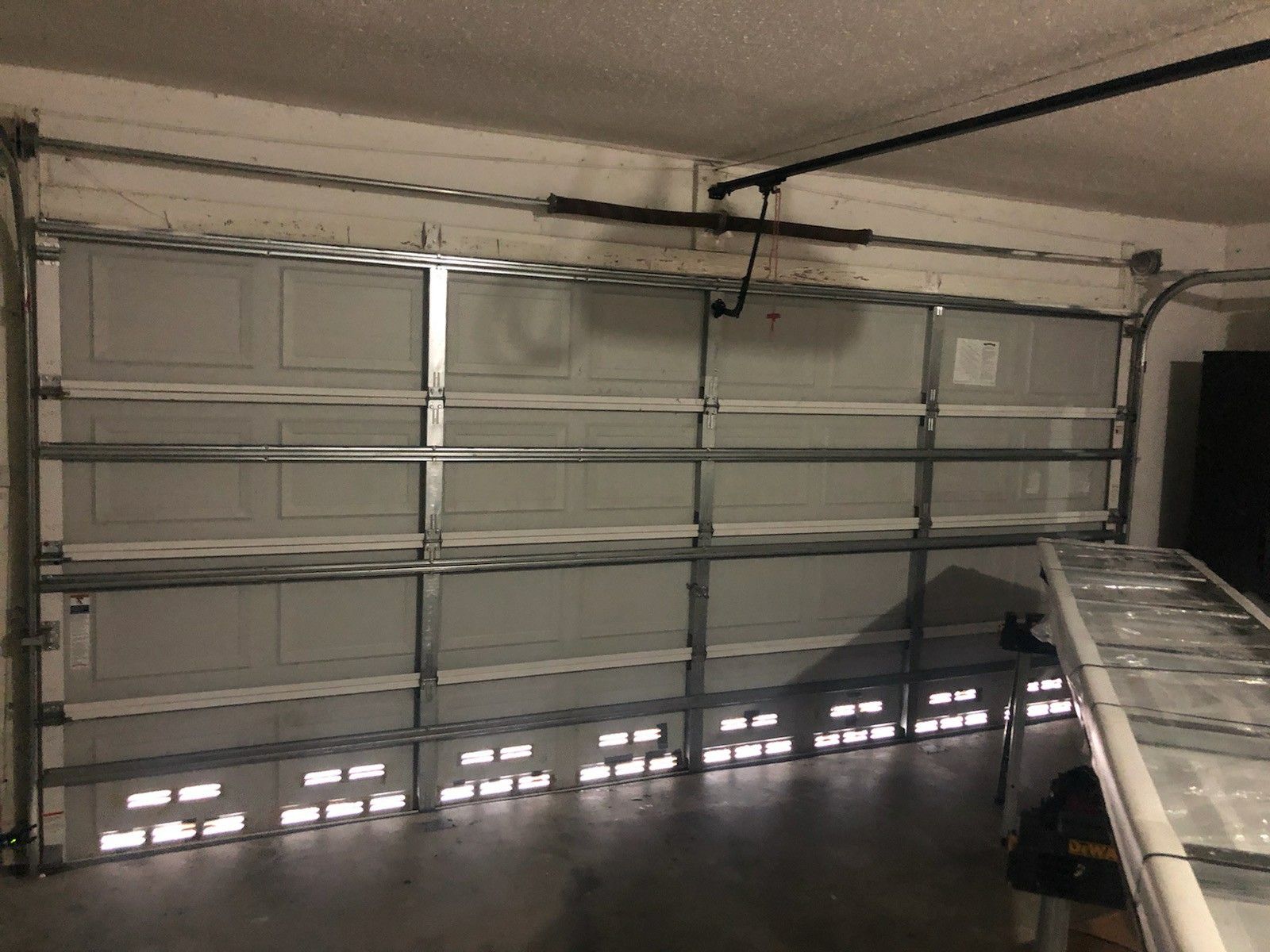 Garage door