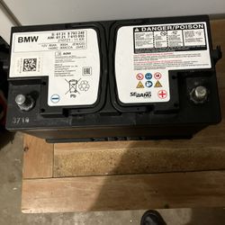 Trunk Compartment OEM BMW Battery