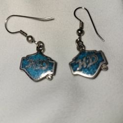 Harley Davidson Earrings 
