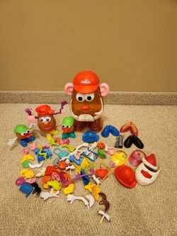 Giant Mr. Potato Head container 100 pieces
