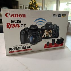 Canon EOS Rebel T7 DSLR Camera, Includes 2 Lenses
