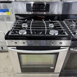 LG Stainless Steel 4 Burner Range Stove 