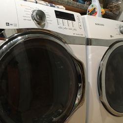 Samsung Electric Washer And Dryer Front Load