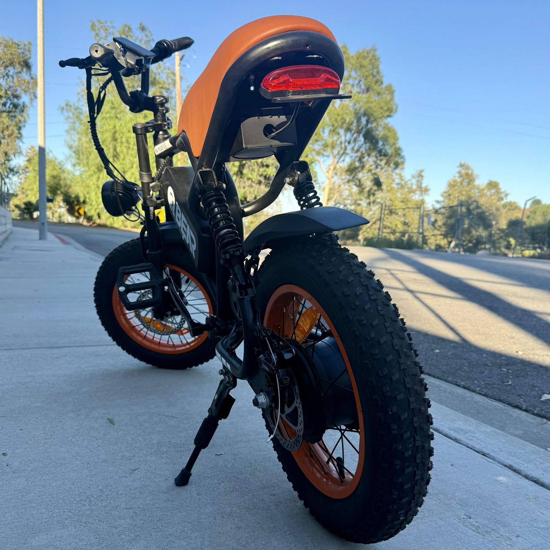 Fat Tire Mini E-Bike