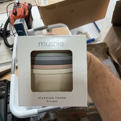 Mushie Stacking Kit For Kids And Toddlers 