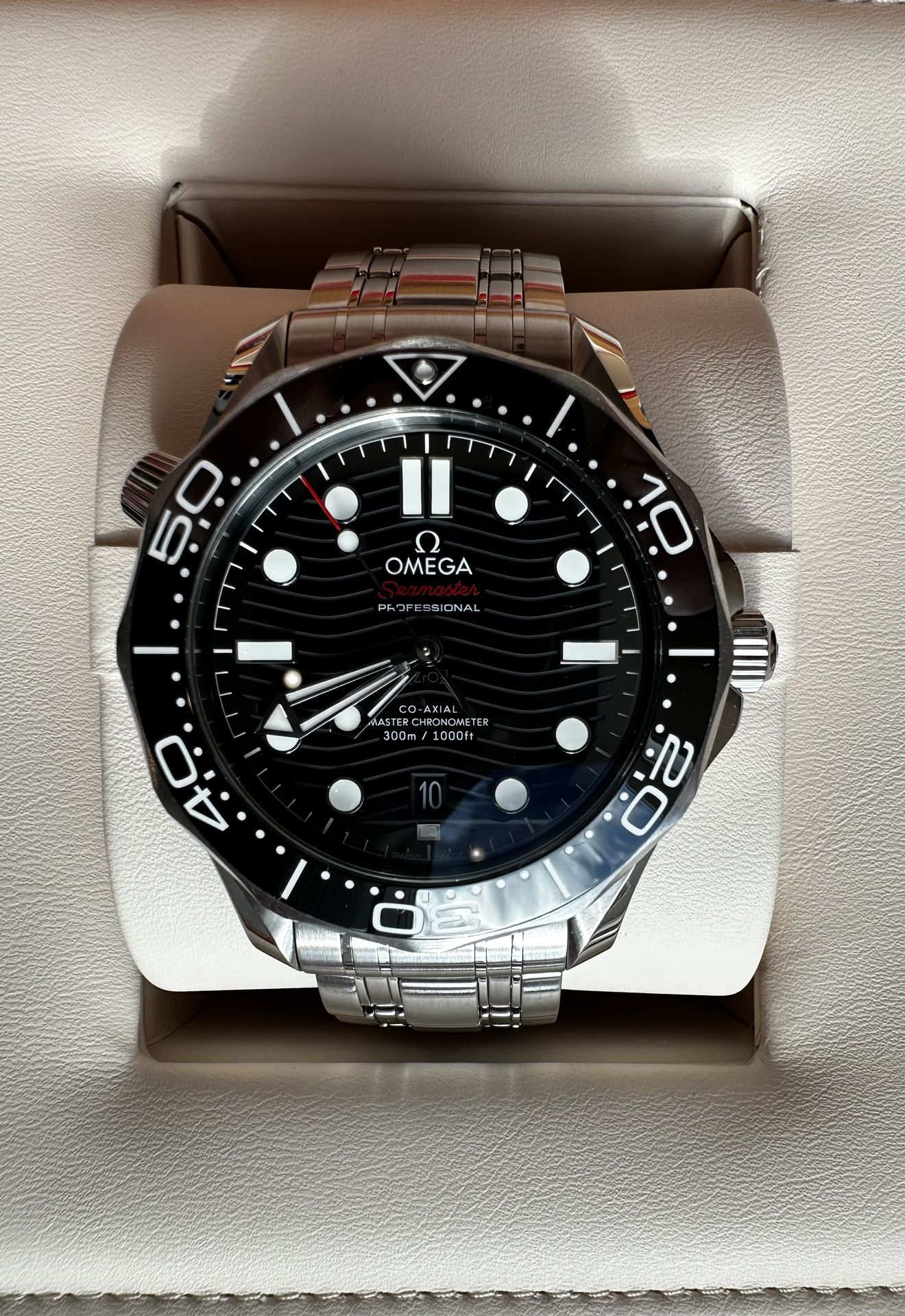 2025 Omega Seamaster Diver 300M UNWORN