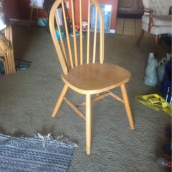 Solid Wooden Chairs (set of 2)