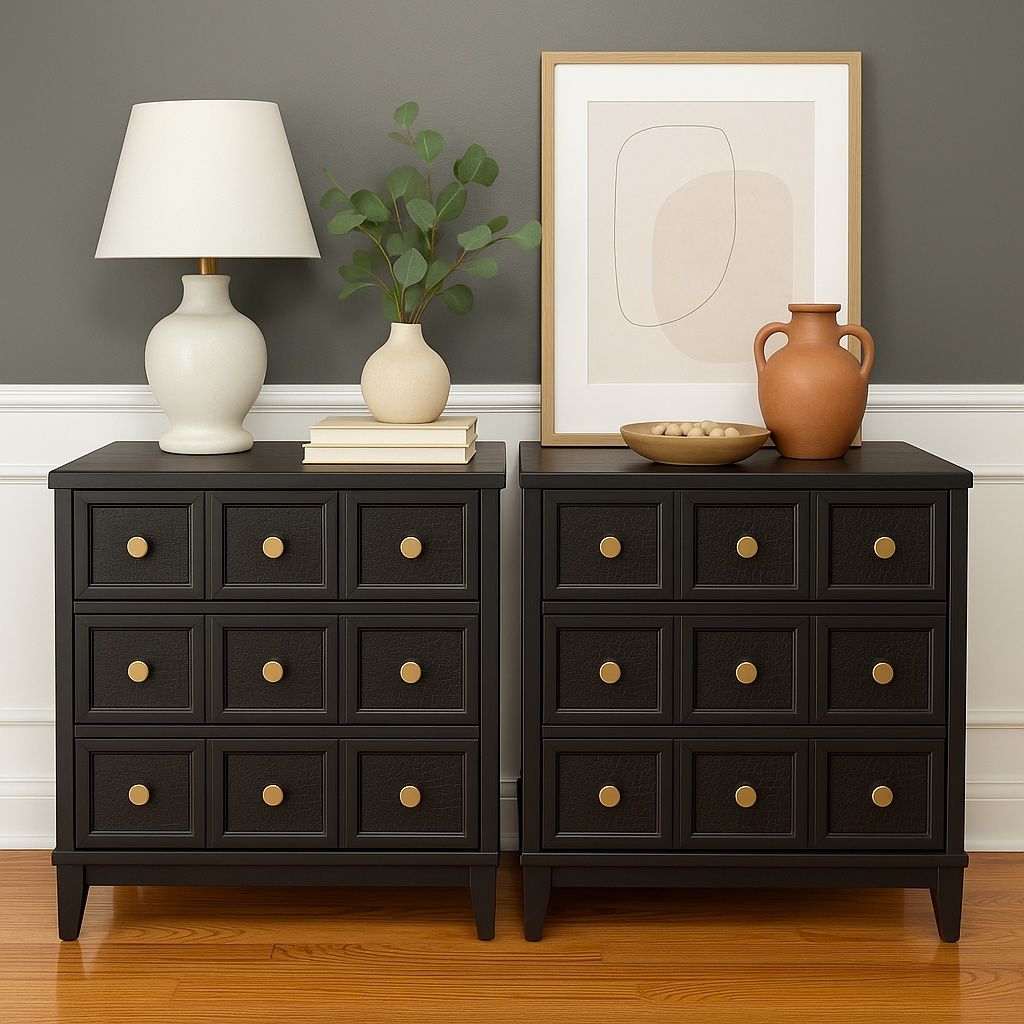 Solid Thomasville Oversized Nightstand Set