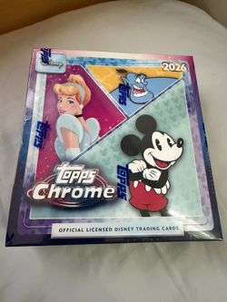 Topps Chrome Disney Mega Box 2026