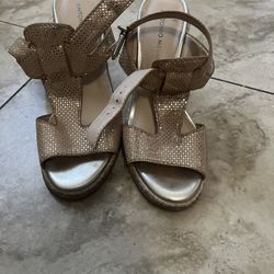 Gold Wedges SIZE 6.5