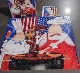 300 PUECE PUZZLE CEACO BRAND " BON APPETIT"