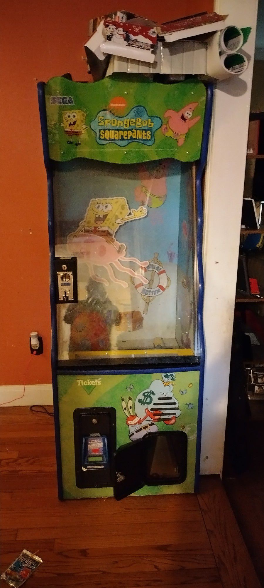 SpongeBob Ticket Machine