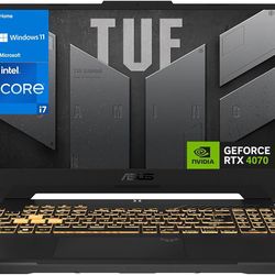 Asus tuf gaming laptop rtx 4070  1tb ssd nvme 16gb ram 2k 144hz