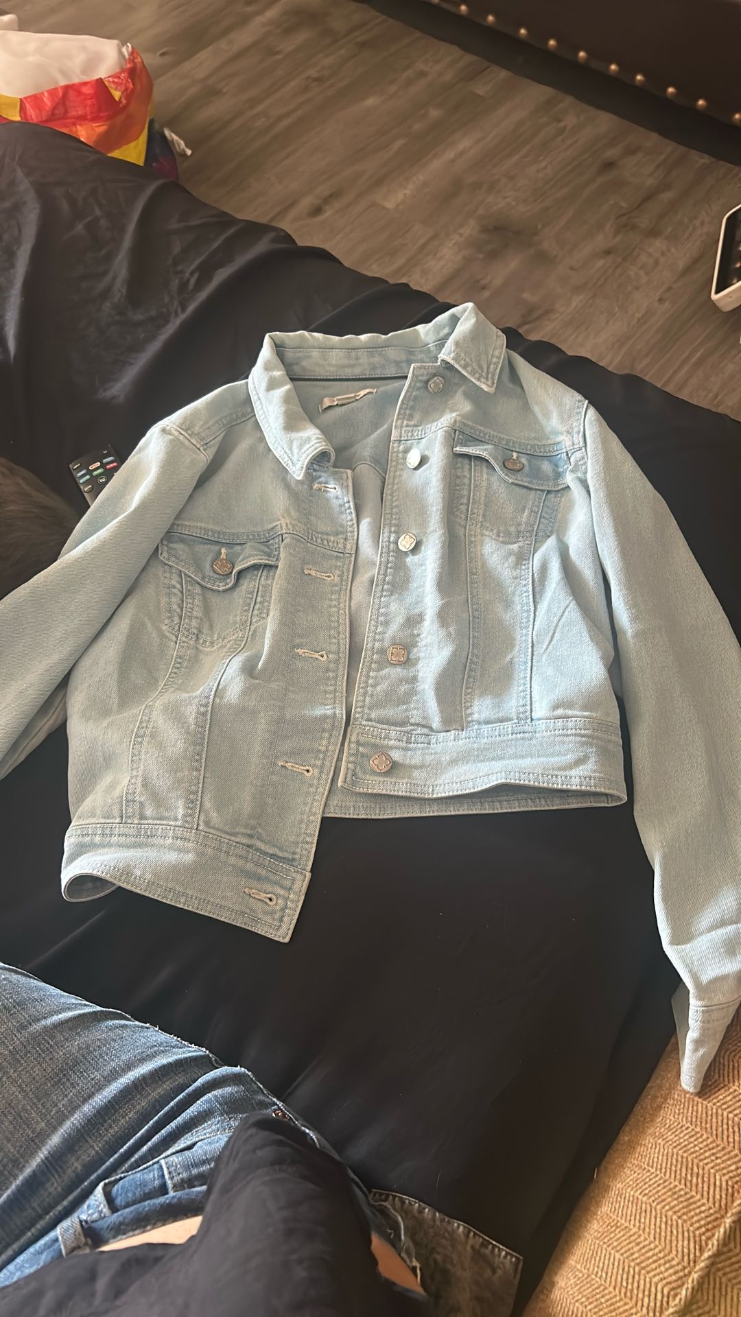 liz claiborne jean jacket