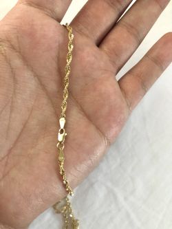 14k Gold Rope Chain