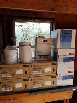 Window flashing tape, and window sealant