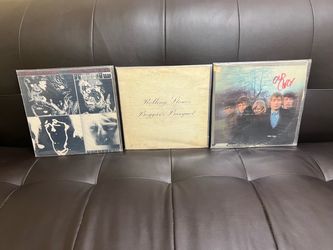 Vintage Vinyl Record Album Lot 3 Rolling Stones LP