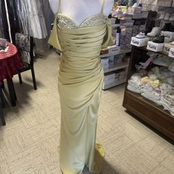 Yellow Party Dress