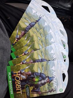 Magic the gathering-the hobbit play boosters (6)