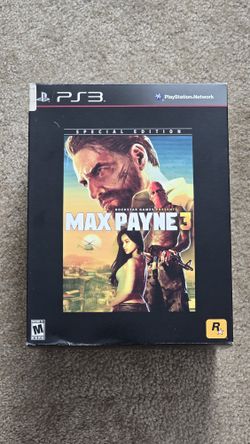 Max Payne 3 Collectors Edition with Poster Set