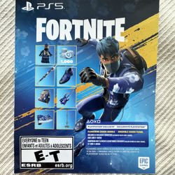 Exclusive Fortnight Flowering Chaos PS5