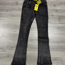 Mens Guapi Jeans Hombre Pantalon Brillo
