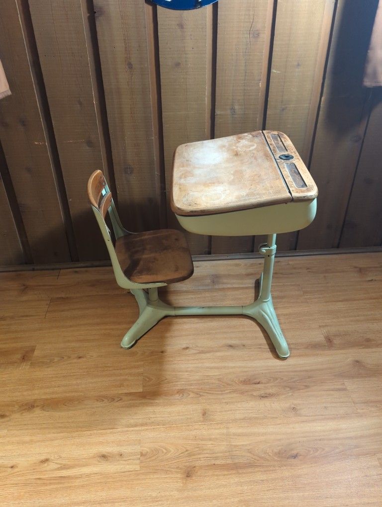 1920's Antique Children's School Desk