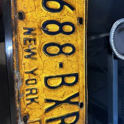 Antique License Plates 