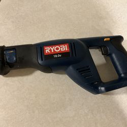 RYOBI 18.0v. Saw  “ONLY TOOL” 