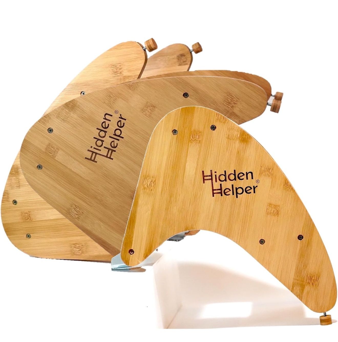 Hidden Helper Toddler Step Stool, Wooden Two Step Stool for Bathroom Sink & Kitchen, Kids Stool for Bathroom, Kitchen Stool for Toddlers