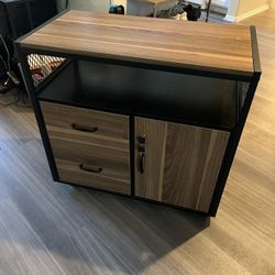 Dark Walnut Side Desk
