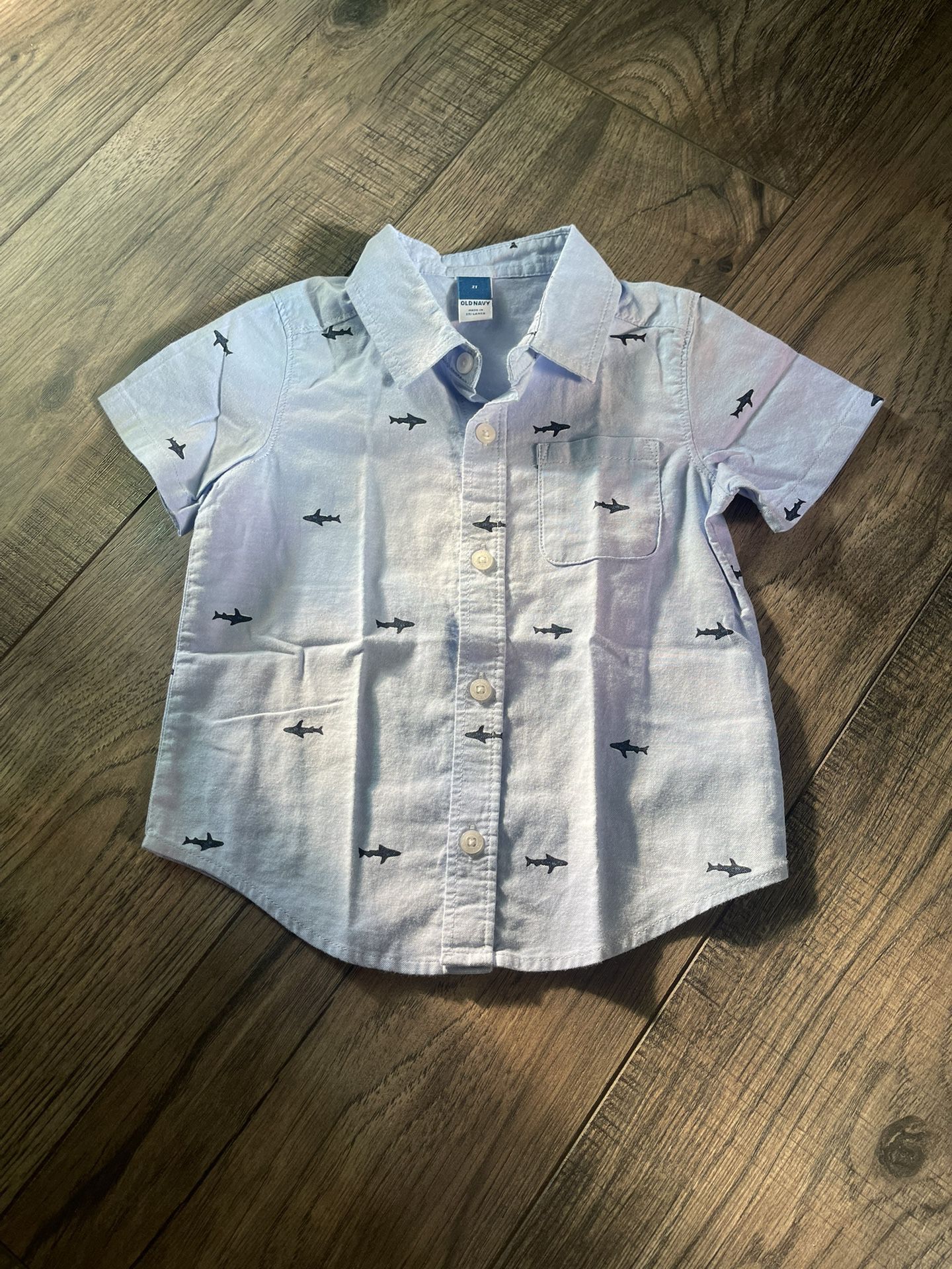 Baby Shark Dress Shirt (Size 2T)