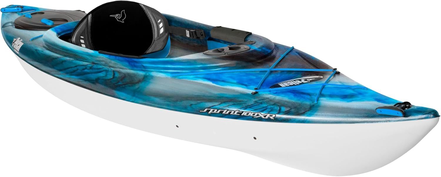 Argo 100x - Sit-in Kayak - Recreational Performance Kayak - Lightweight one Person Neptune; White
