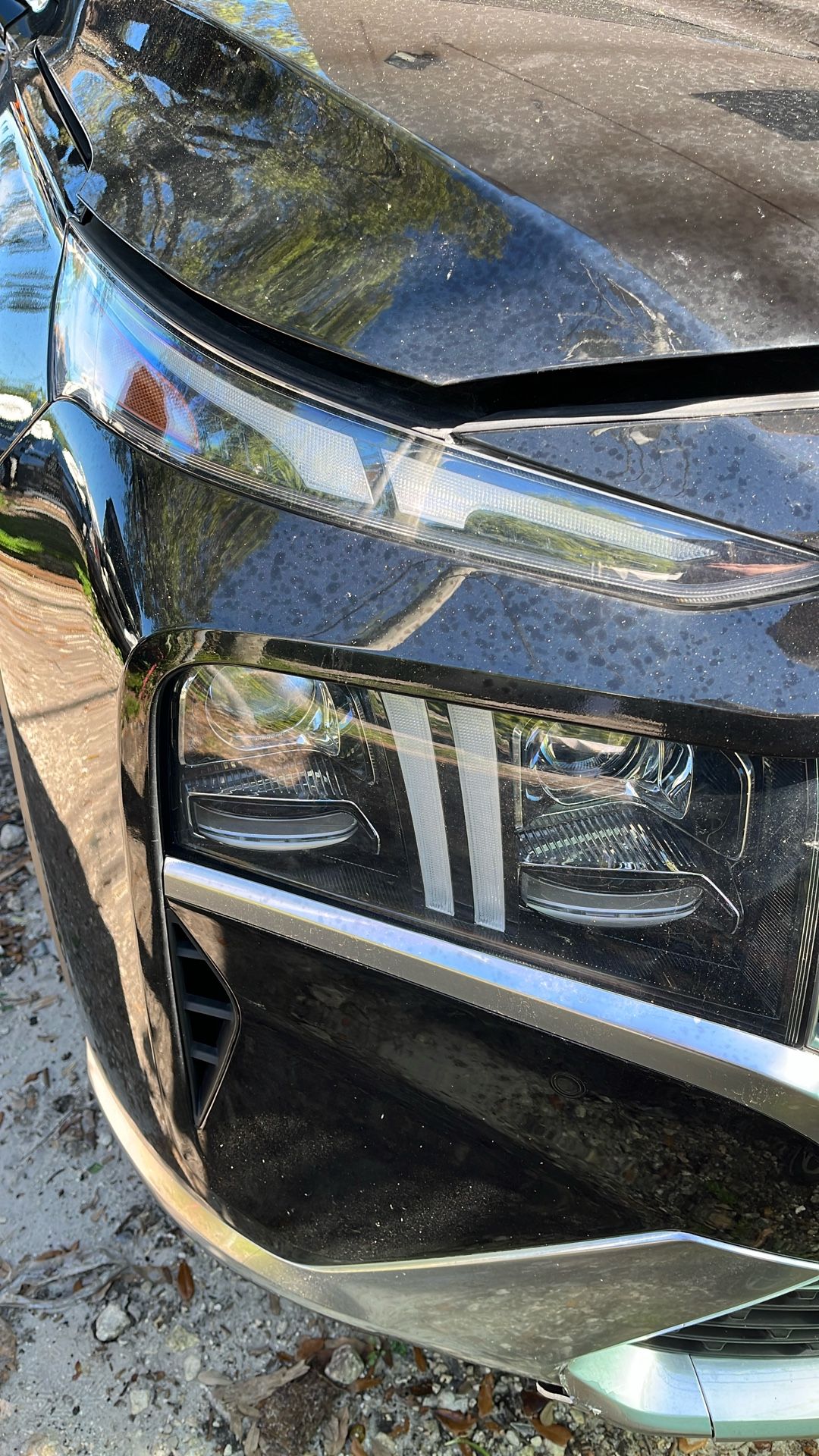 2021 2022 2023 HYUNDAI SANTA FE LIMITED FRONT LEFT DRIVER SODE HEADLIGHT LIGHT