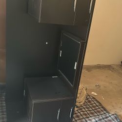 Dark Brown Computer Desk