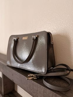 Kate Spade Gray Handbag – $45