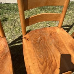 Wooden Chairs 