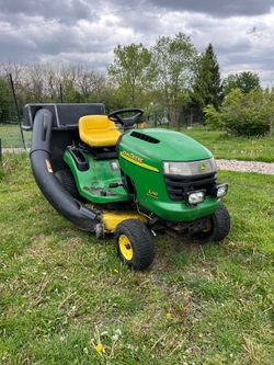 2005 john deere l110 tractor lawnmower